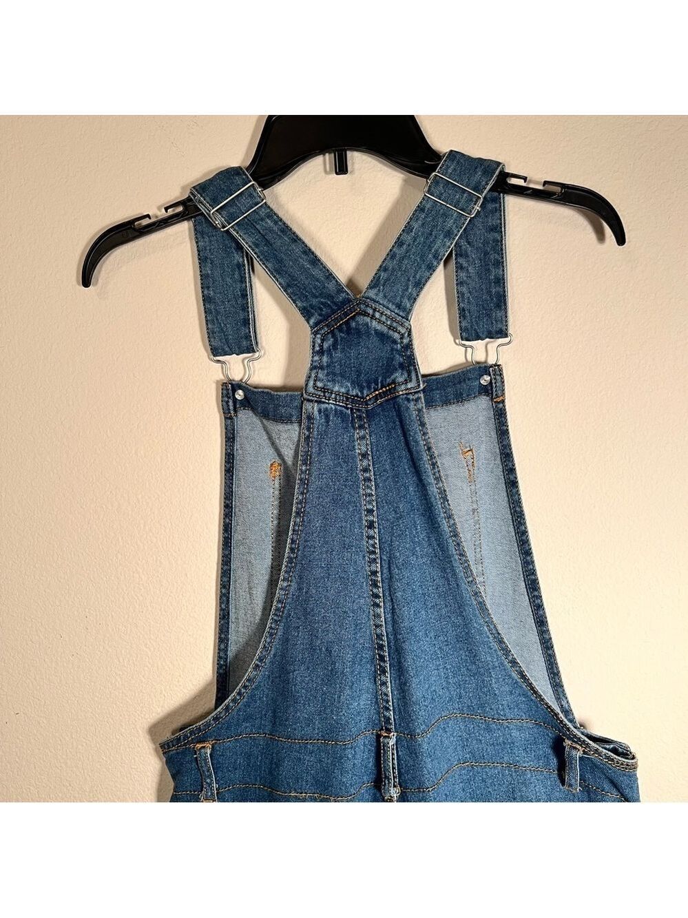 Love Tree Denim Short Overalls - Picture 12 of 16